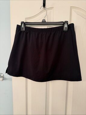Augusta Sportswear Black Ladies Athletic Skort